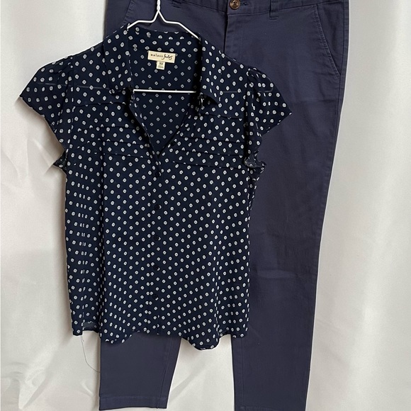 Maison Jules Chino Pants - Weekend Casual, Size 4 - Picture 6 of 7